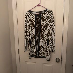 Black and White cardigan